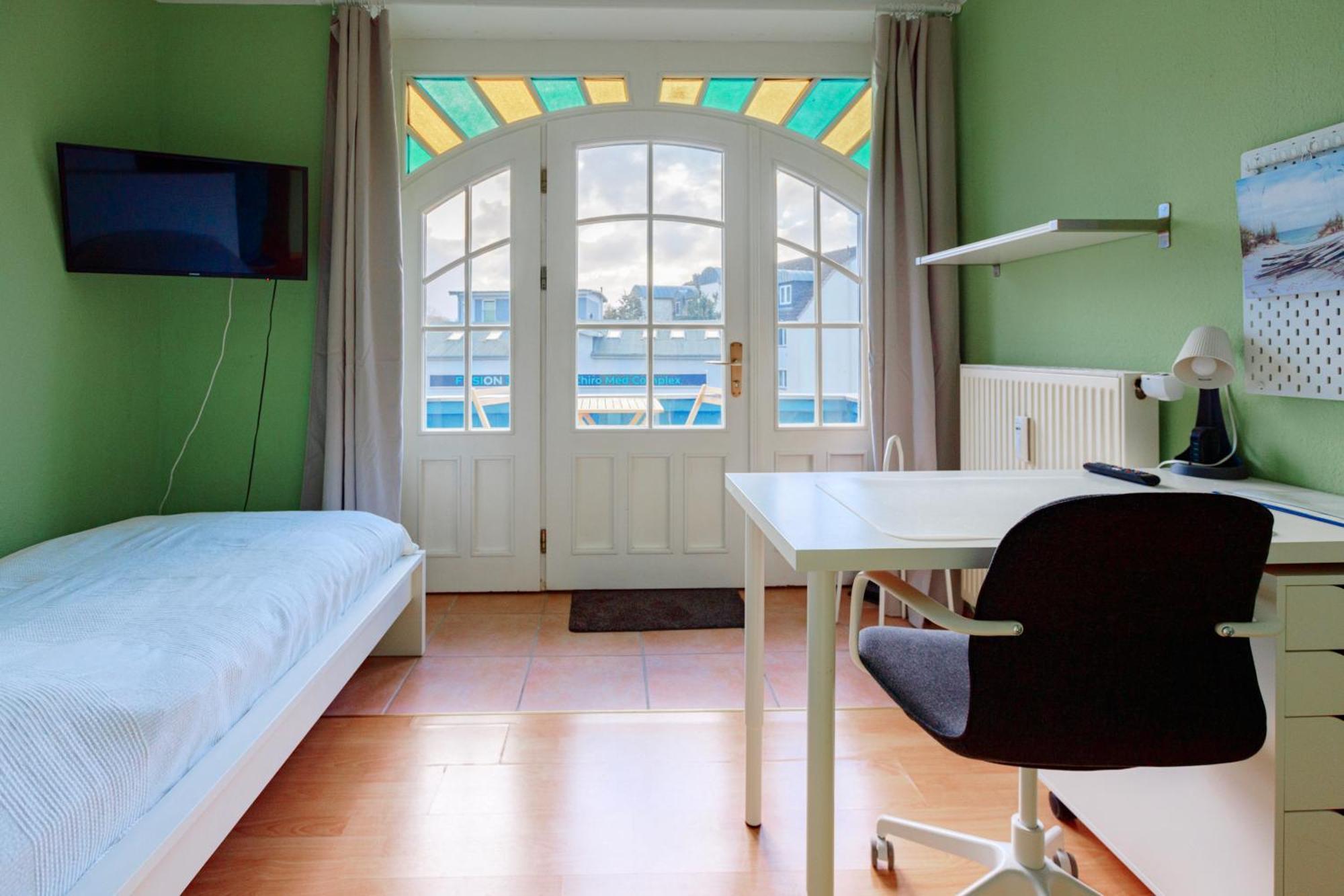 Gemuetliche Wohnung Mit Balkon Wohnung6 روستوك المظهر الخارجي الصورة