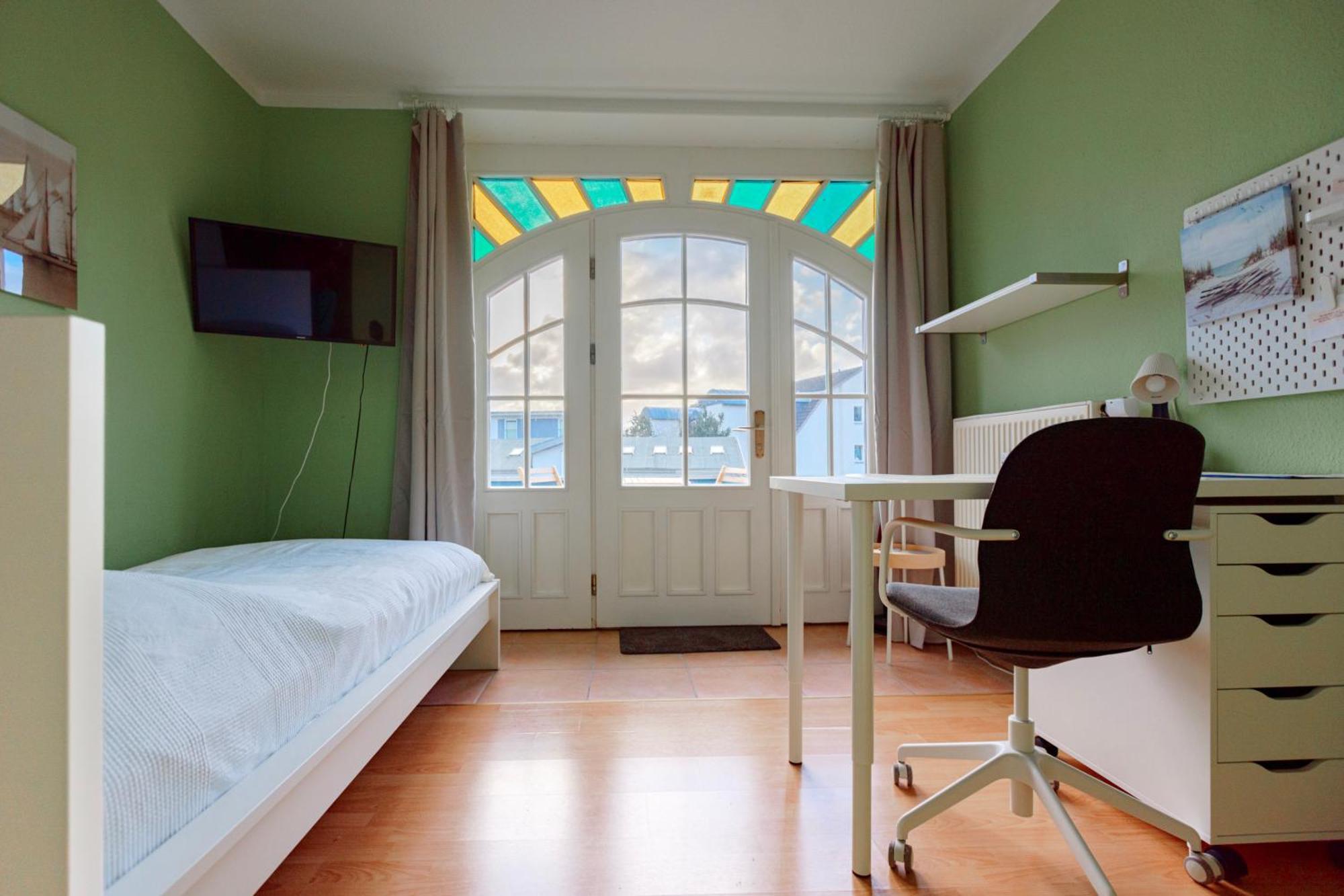 Gemuetliche Wohnung Mit Balkon Wohnung6 روستوك المظهر الخارجي الصورة