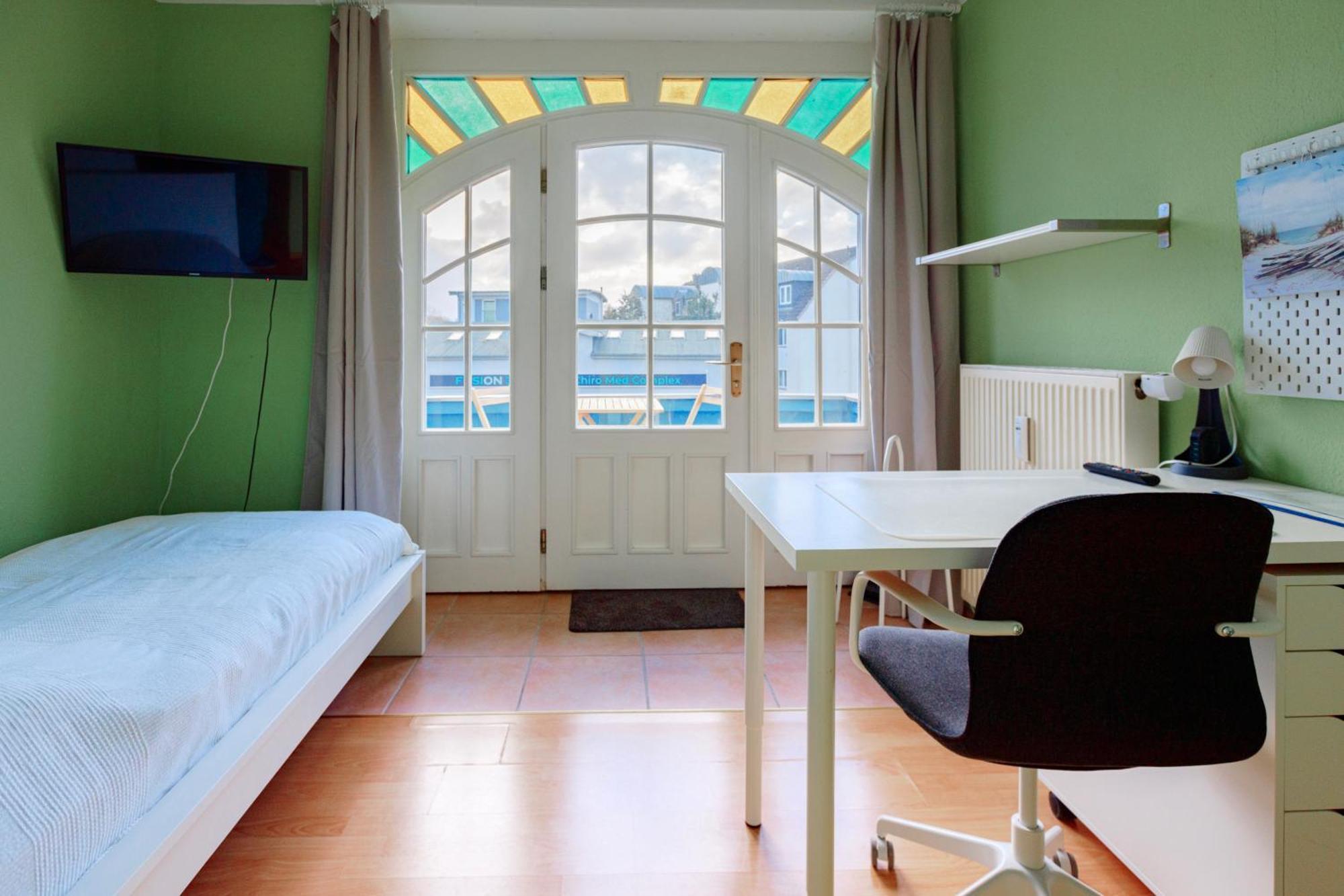 Gemuetliche Wohnung Mit Balkon Wohnung6 روستوك المظهر الخارجي الصورة