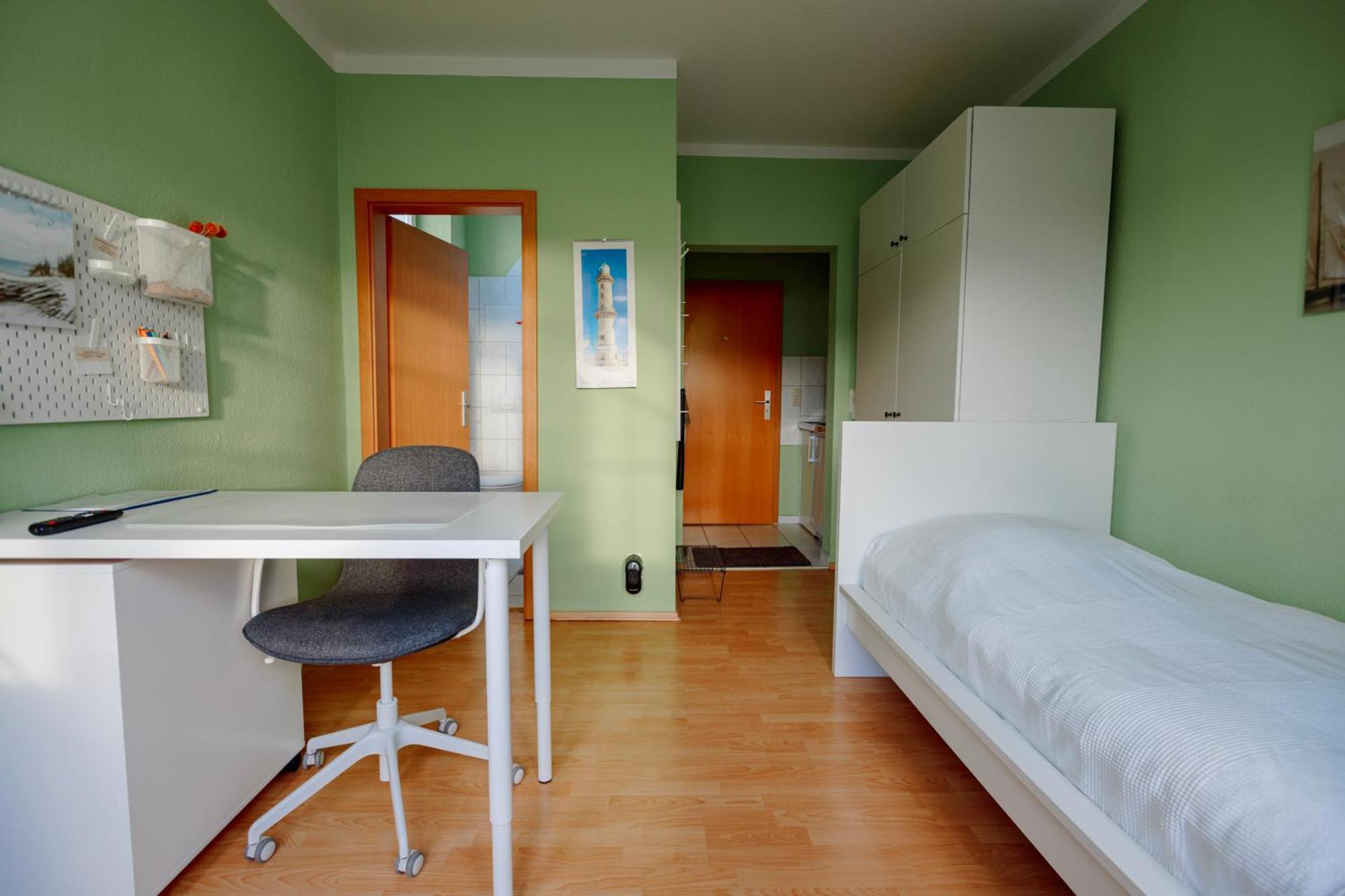 Gemuetliche Wohnung Mit Balkon Wohnung6 روستوك المظهر الخارجي الصورة